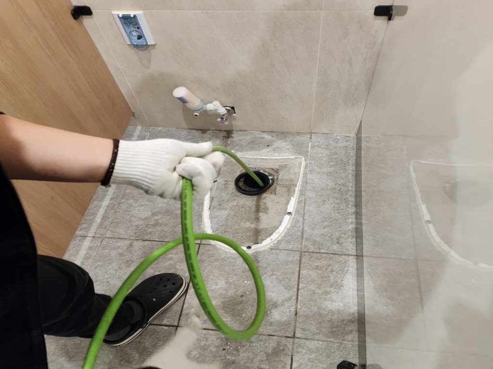 연천 화장실 바닥 배수구 고압세척