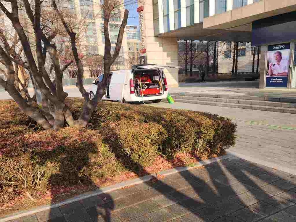연천 상가 건물 고압세척 출동